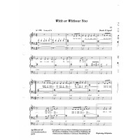 With or without you / U2 / P D Hewson/D Evans/L Mullen/A Clayton